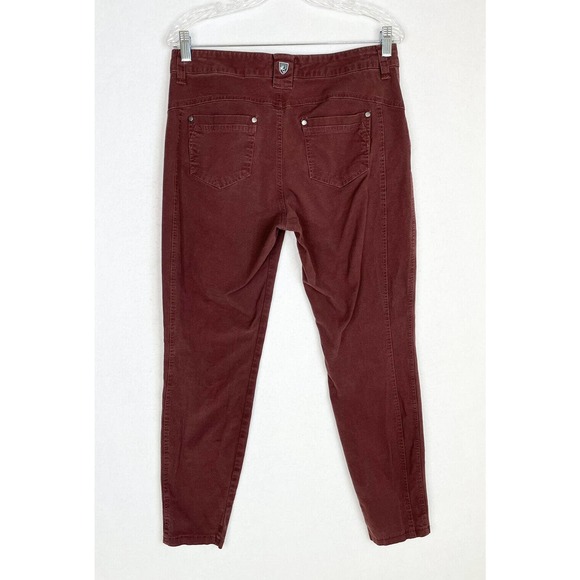 Kuhl Womens 10 Short Petite Brooke Skinny Pants Red Currant Style 6284 - Picture 2 of 7